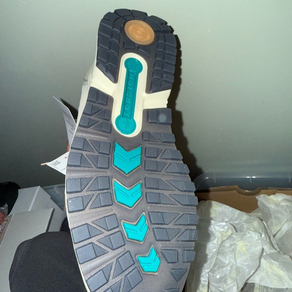 Adidas Tan and Orange Athletic Shoes - Picture 3 of 3